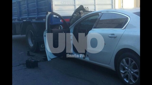 Violento accidente en Bv Pellegrini y 9 de Julio