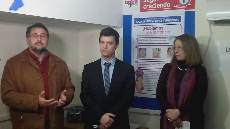 Se puso en funcionamiento un espacio para la lactancia materna