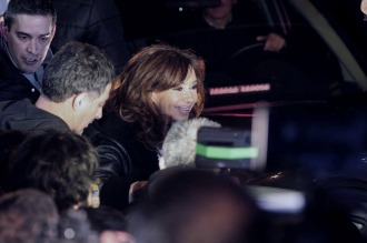 CFK en el homenaje a Chávez: 