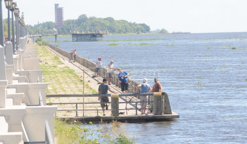 El río registra una altura por debajo de los 4 metros
