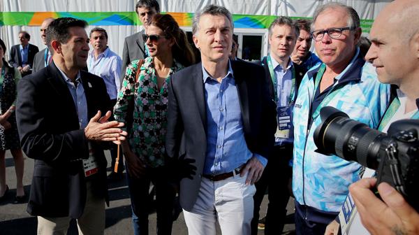 La intimidad de la visita de Mauricio Macri a la Villa Olímpica