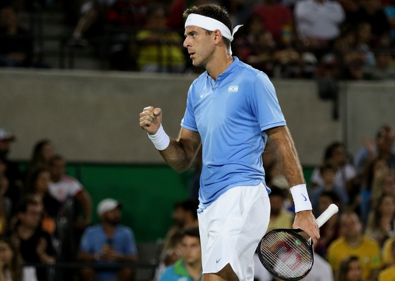 Del Potro dio el batacazo y derrotó a Djokovic en el debut en Río 2016