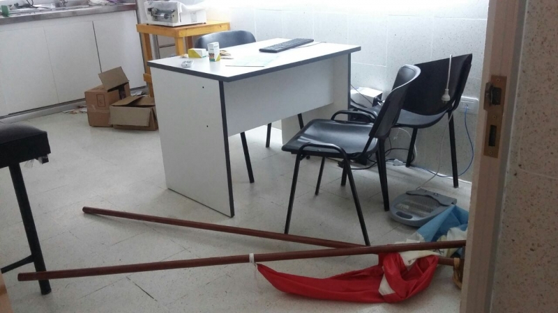 Robos y destrozos en el centro de Salud del Barrio San José