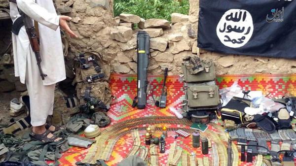 El Estado Islámico interceptó un cargamento de armas de Estados Unidos en Afganistán