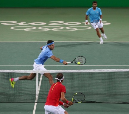 Tenis Olímpico: Del Potro y “Machi” González, eliminados del dobles