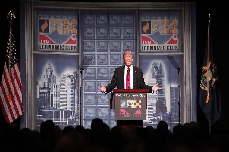 Donald Trump promete 