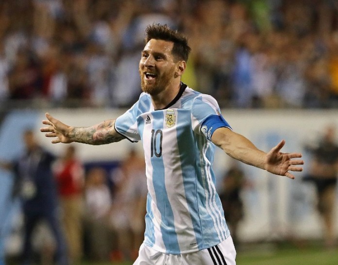 Messi le dio el \