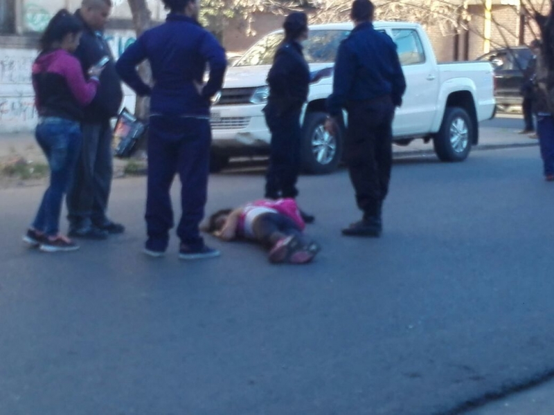 Motochorras detenidas luego de un arrebato en zona sur
