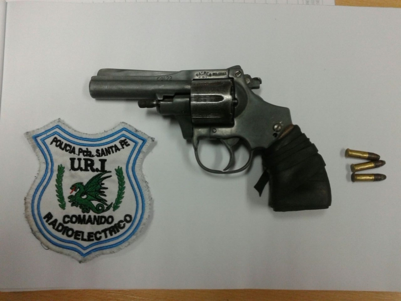 Se secuestraron cuatro armas de fuego