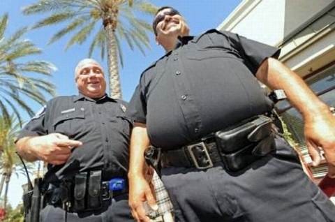 Casi la mitad de los policías tiene algún grado de sobrepeso