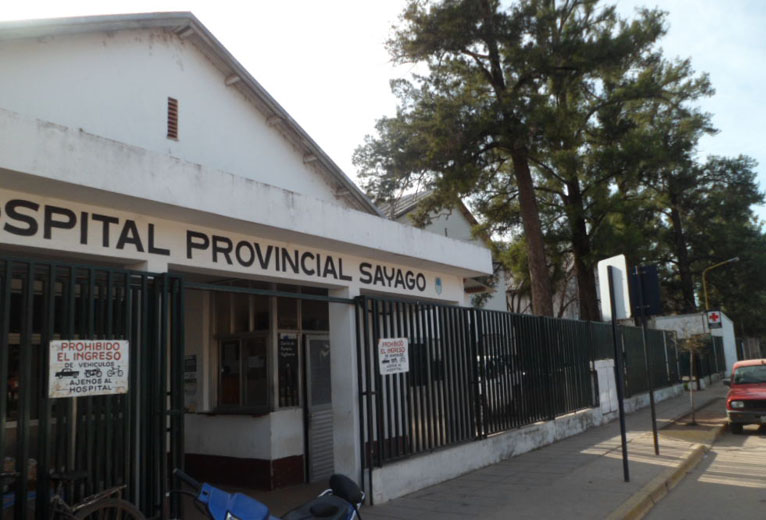 Realizaron una protesta en el Hospital Sayago