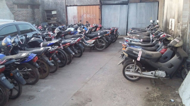 Recuperan más de treinta motos robadas de diversas cilindradas