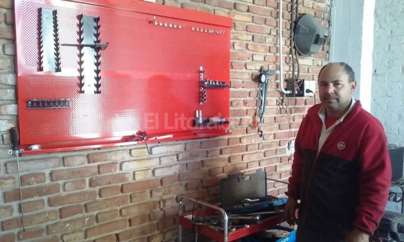 Inauguró su taller y se lo desvalijaron