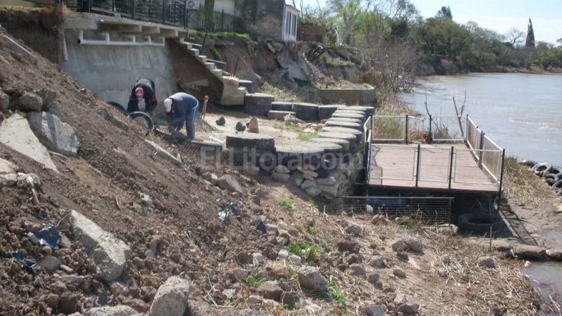 Preocupa la erosión del Río Coronda