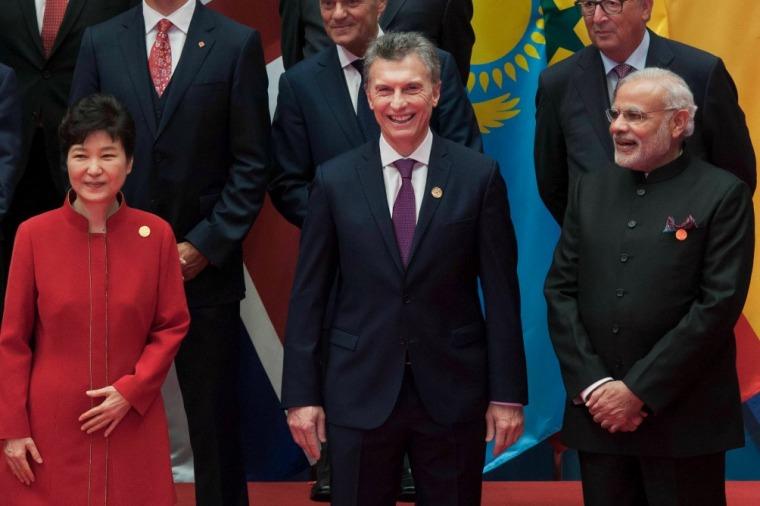 Macri participó de los actos de apertura de la cumbre del G-20