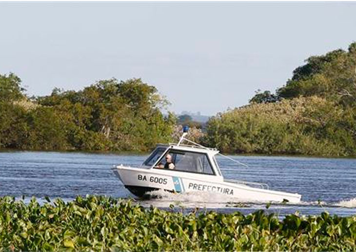 Padre e hijo desaparecieron en el río Paraná