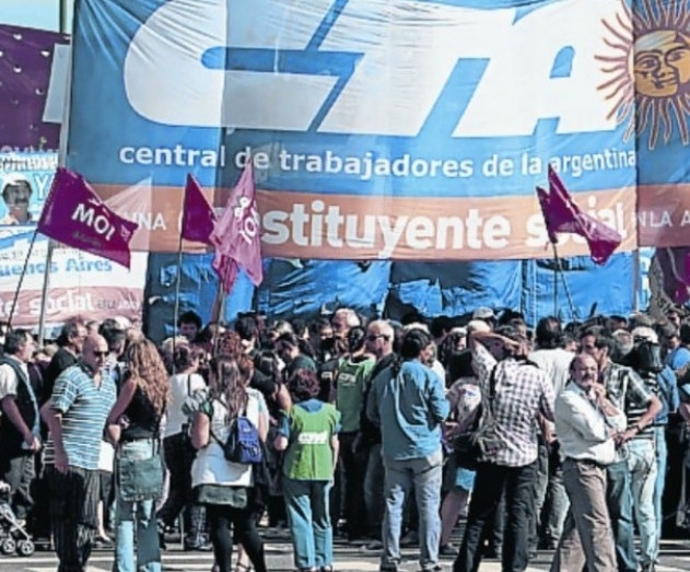 La CTA anunció que va a un paro nacional con la CGT