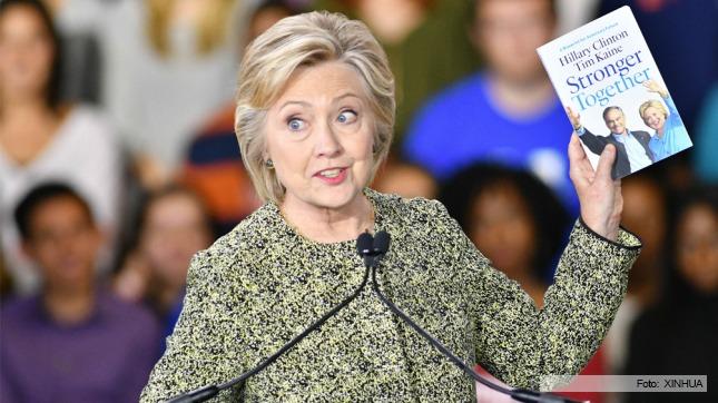 Ligero repunte de Clinton frente a Trump en los sondeos