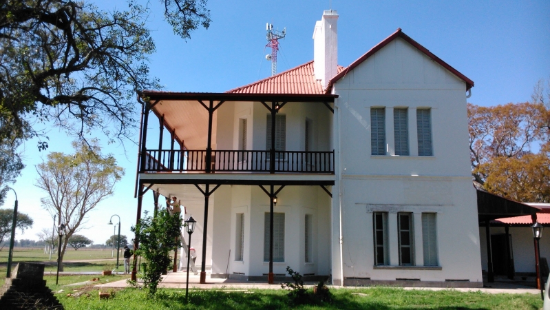 Finalizó la obra de restauración de la estancia Las Gamas