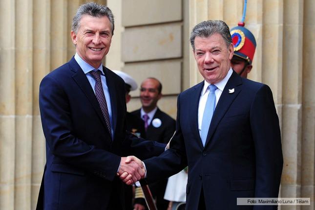 Macri asistirá a la firma del acuerdo de paz en Colombia
