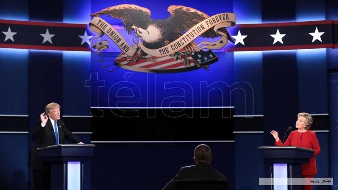 Clinton y Trump se cruzaron en el primer debate por la presidencia