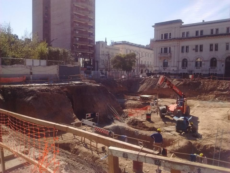 No eran túneles sino cisternas lo hallado en el patio de Tribunales