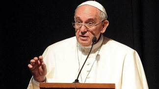 Francisco llegó a Georgia en el inicio de su viaje al Cáucaso