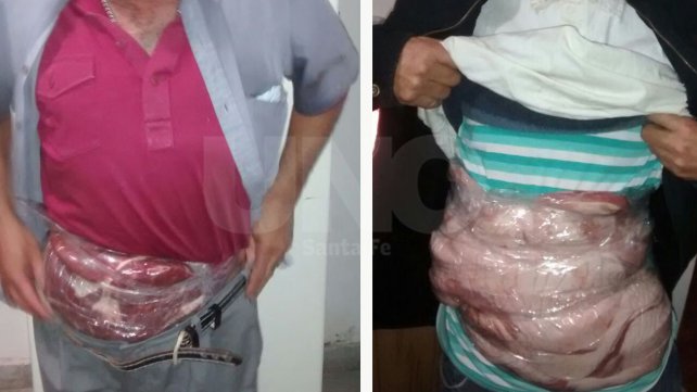 Sorprendieron a obreros del frigorífico Recreo llevándose carne adosada a sus cuerpos