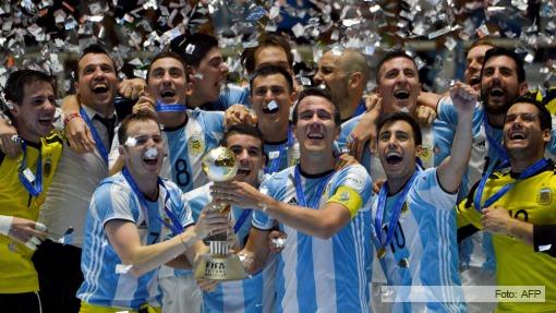 Argentina venció a Rusia y se consagró campeón del mundo de futsal
