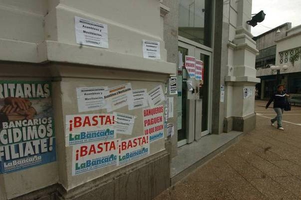 Los bancos vuelven a realizar medidas de protesta esta semana