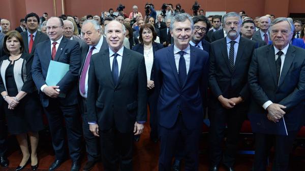 Macri habló sobre inseguridad y presentó el \