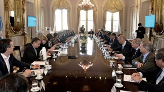 Macri encabeza una reunión clave de gabinete 