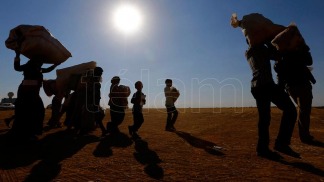 Medio millón de refugiados afganos volvieron a su país