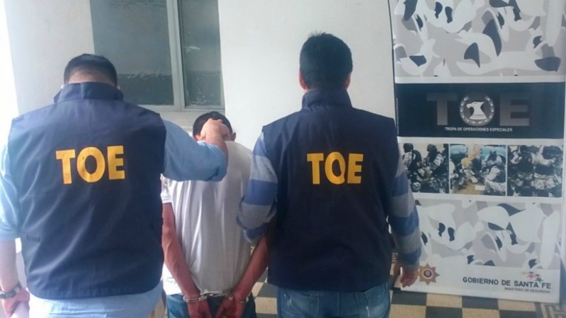 Las TOE detuvo a un joven con pedido de captura
