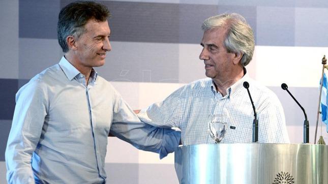 Macri recibe Tabaré Vázquez, con agenda abierta