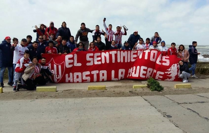 4000 hinchas tatengues llevaron la ilusión a Mar del Plata