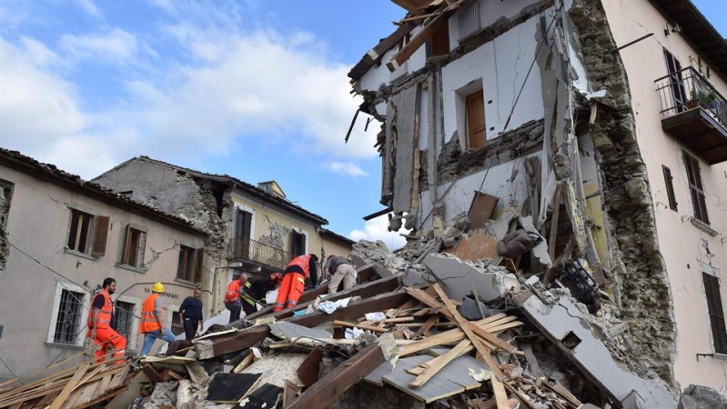 Italia sigue temblando: más de 1.100 réplicas y nuevos derrumbes