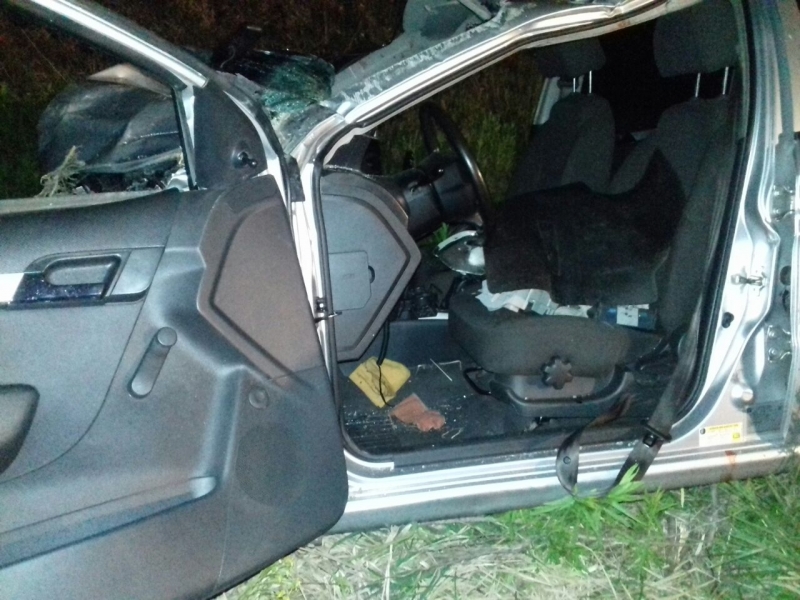 Vuelco y muerte en la autopista Santa Fe- Rosario