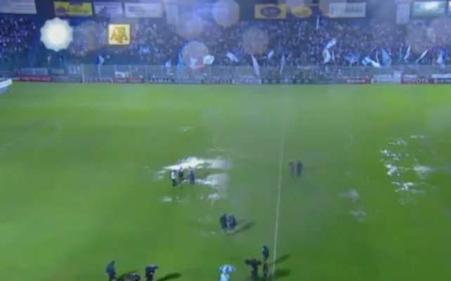 Por la lluvia se suspendió el partido de Unión