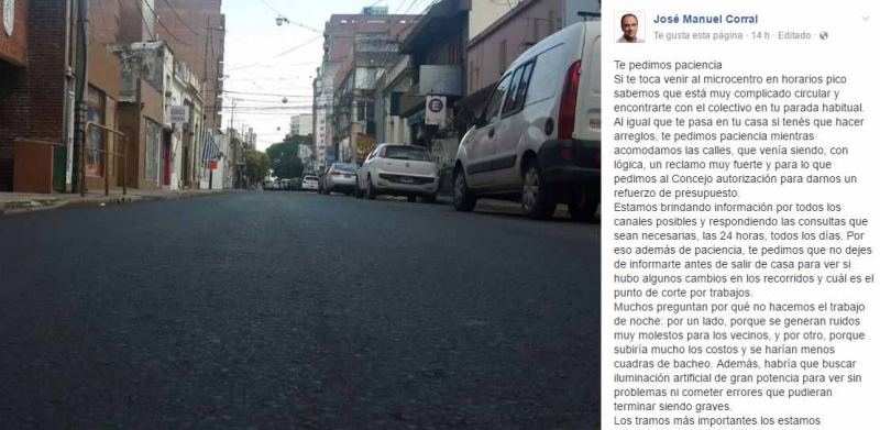 José Corral hizo su descargo vía Facebook