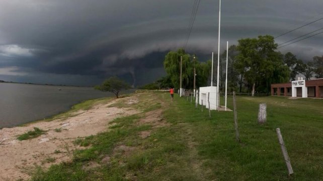 El tornado que recorrió el corredor de la Ruta 1