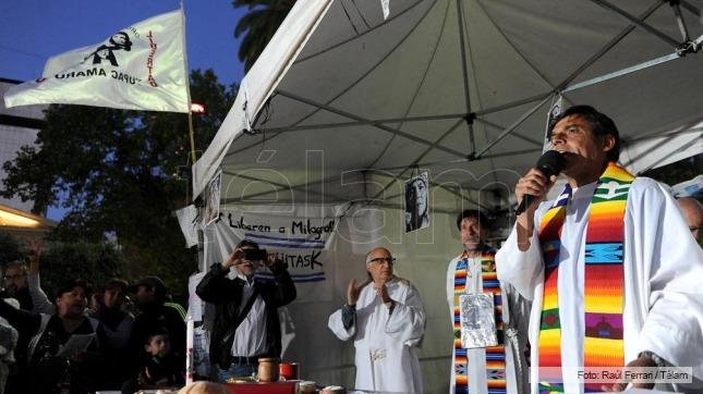Misa en Plaza de Mayo para reclamar la libertad de Milagro Sala