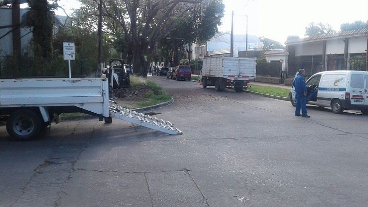 Se rompió un caño de gas en Barrio Alberdi y evacúan la zona