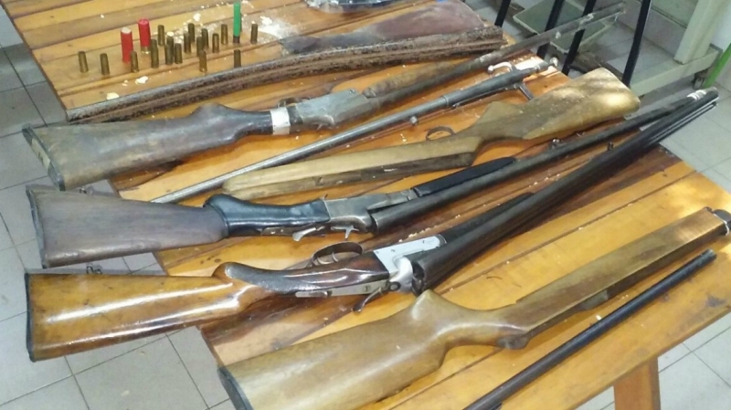 La PDI secuestró 9 armas de fuego en Monje