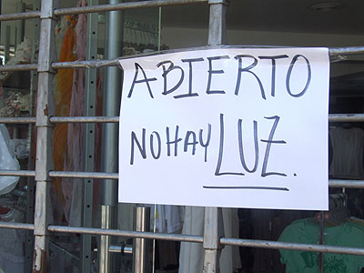 La EPE no puede garantizar que no haya cortes de luz