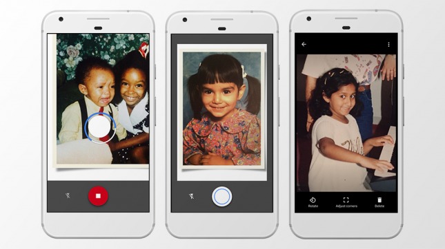 Google lanzó una app gratuita para escanear fotos impresas en alta calidad