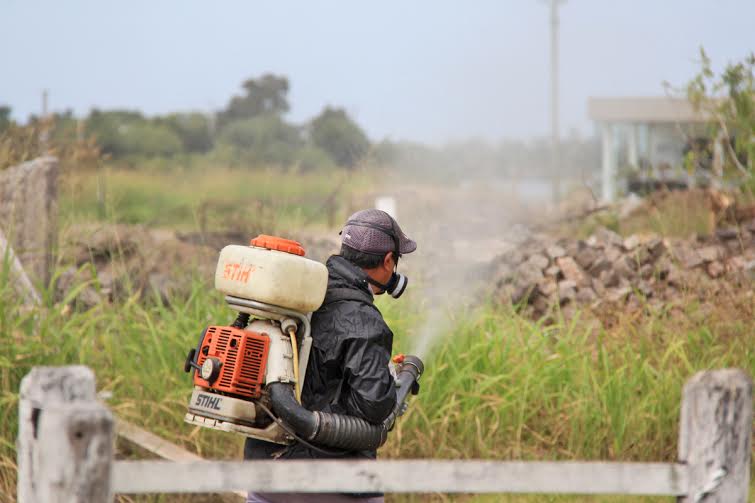 Continúa el cronograma de fumigaciones en la ciudad