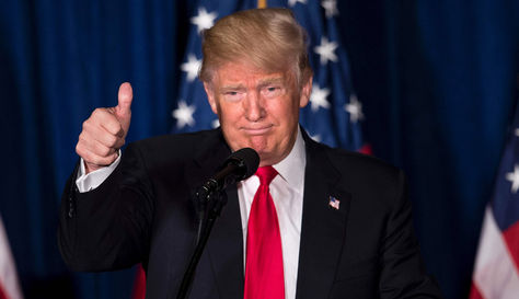 Récord de popularidad de Trump, mientras arma su gobierno