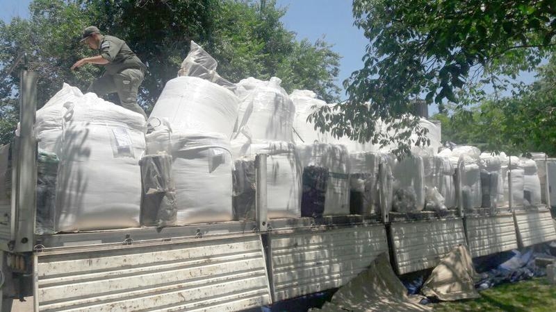 Gendarmería secuestró 1.630 kg de hojas de coca