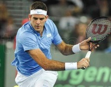 Del Potro le ganó a Ivo Karlovic y puso la serie 1 a 1